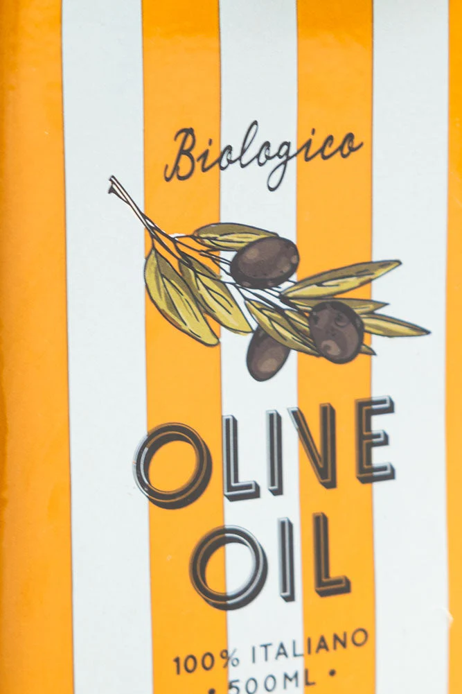 Italiana Stripe Olive Oil Vase - Image 4