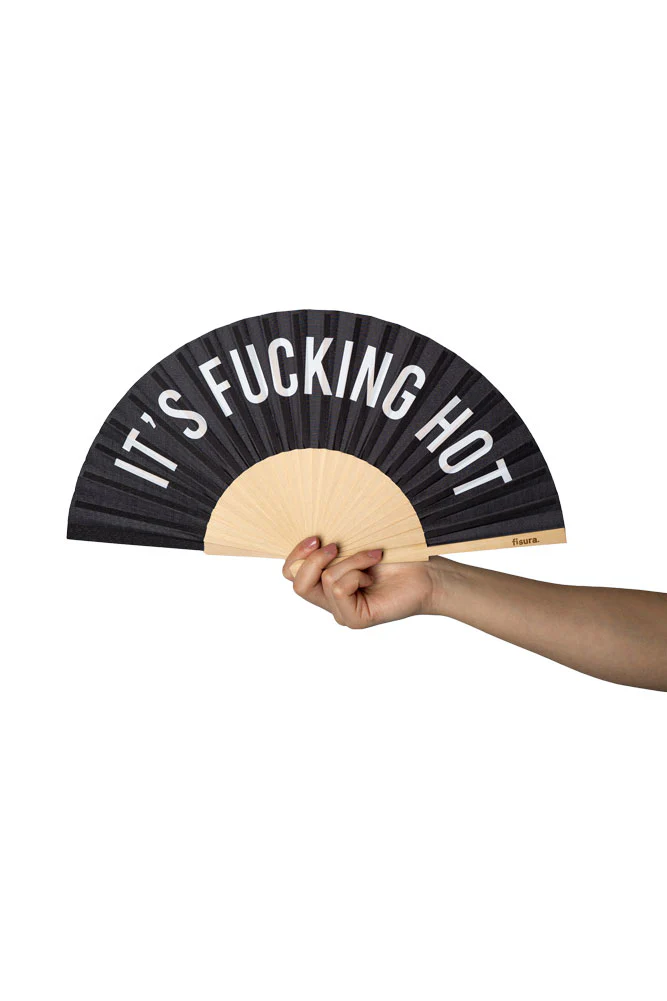 It's Fucking Hot Wooden Fan - Image 9