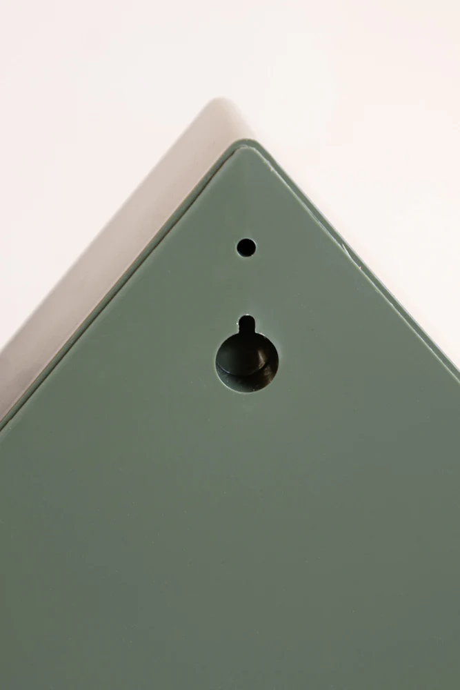 Khaki Green Modern Cuckoo Wall Clock - Image 6