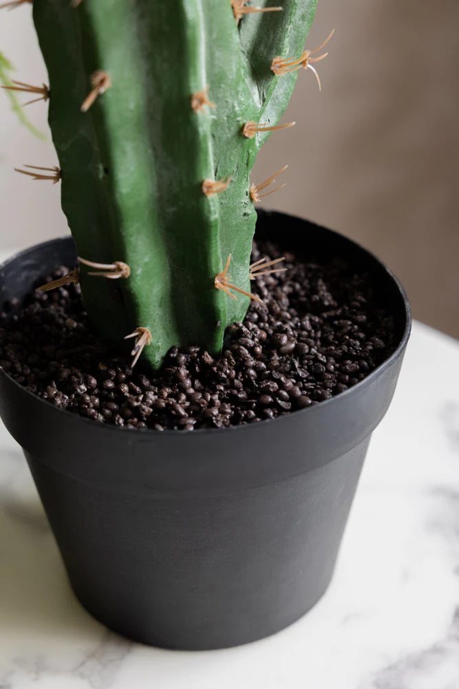 Large Faux Cactus Plant - Image 3