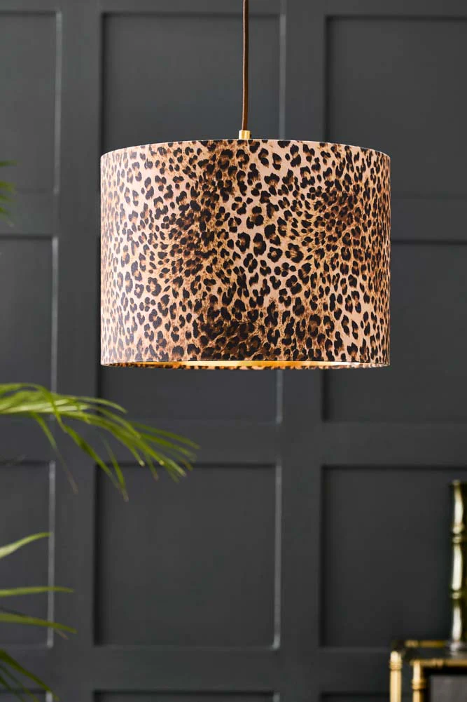 Leopard Love Drum Lampshade - Image 2
