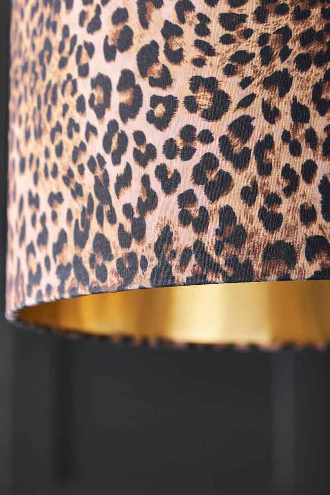 Leopard Love Drum Lampshade - Image 4
