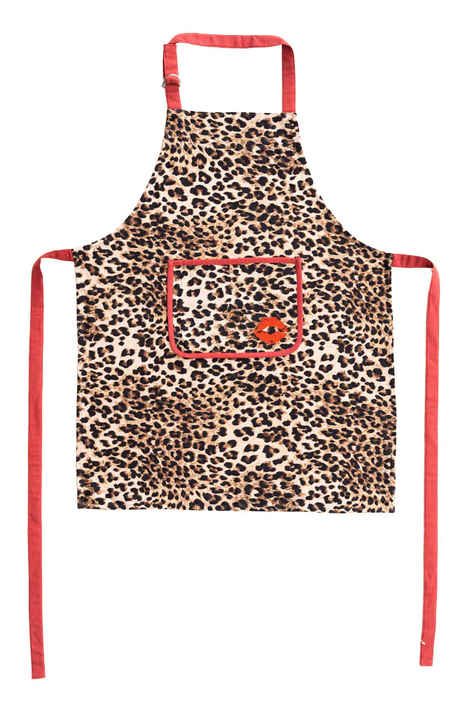 Leopard Love Print Apron - Image 7