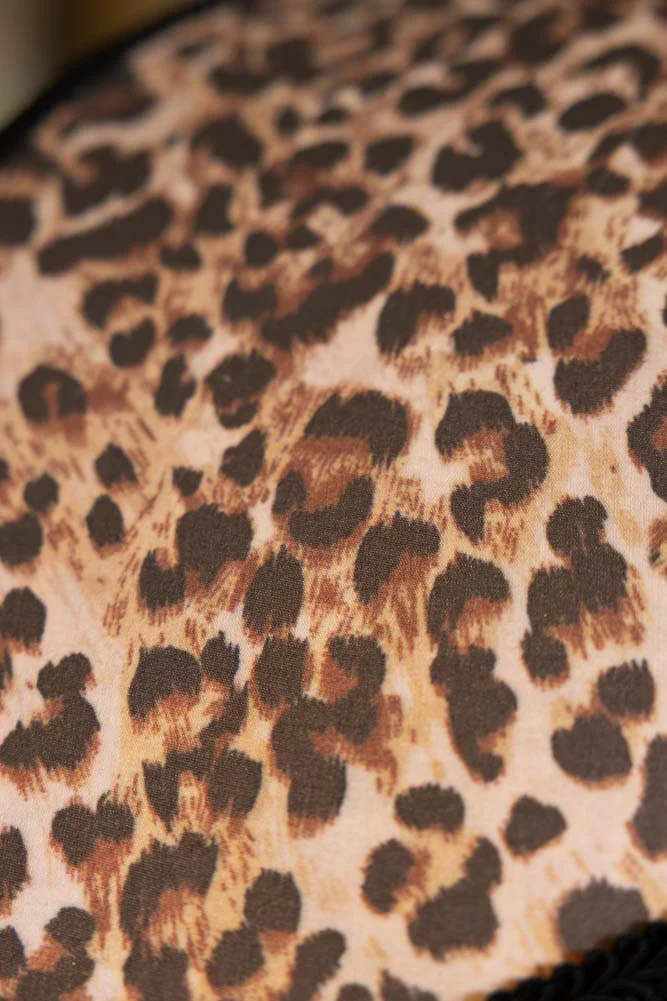 Leopard Love Print Double Tassel Edge Ceiling Light - Image 7