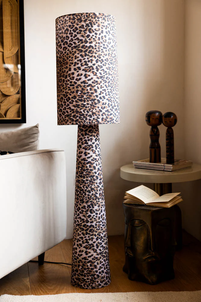 Leopard Love Print Floor Lamp - Image 3