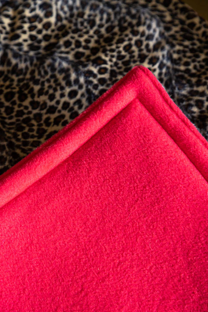 Leopard Print Pet Padded Blanket - Image 4