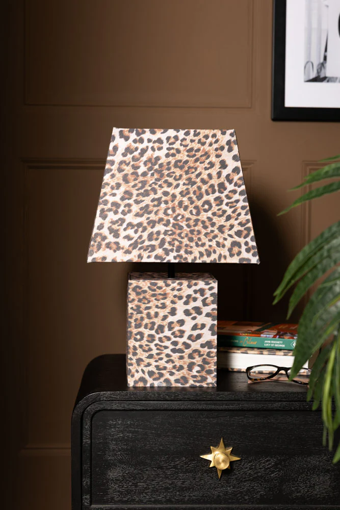 Leopard Print Table Lamp - Image 5