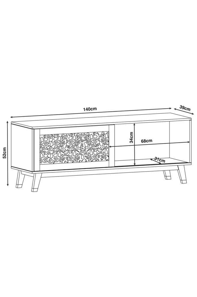 Leopard Print TV Unit - Image 15