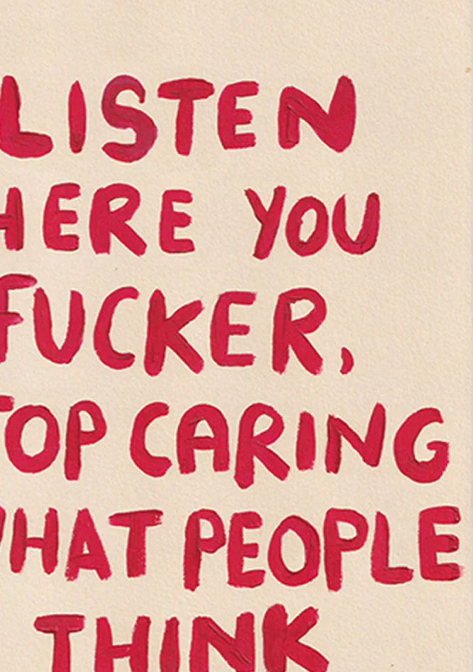 Listen Here You Fucker Art Print - Image 4