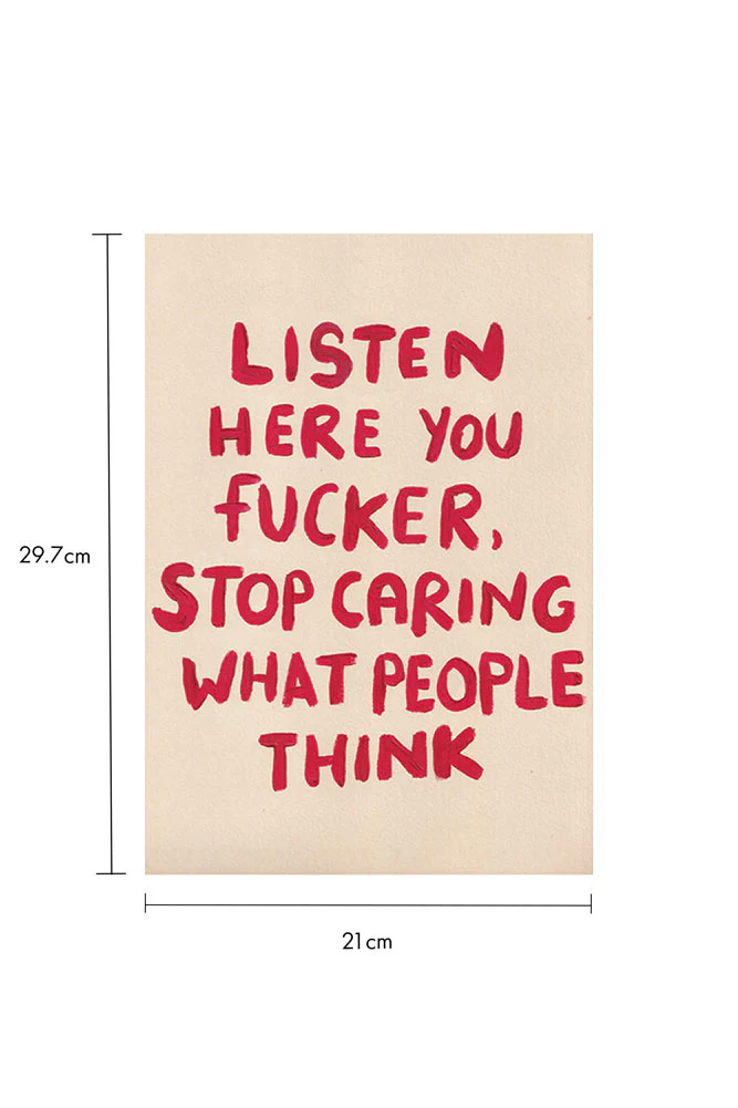Listen Here You Fucker Art Print - Image 6