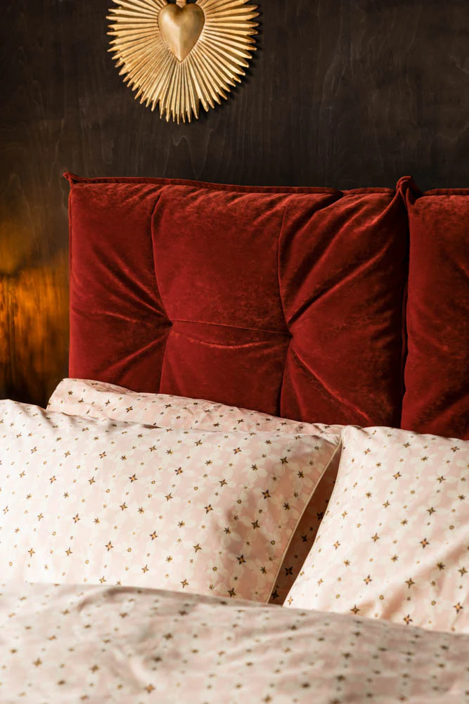 Lounge Lover Bed in Luxe Needlecord Velvet - Burnt Orange - Available In 3 Sizes - Image 5