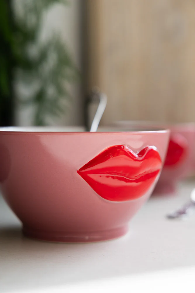 Luscious Red Lips Bowl - Image 3