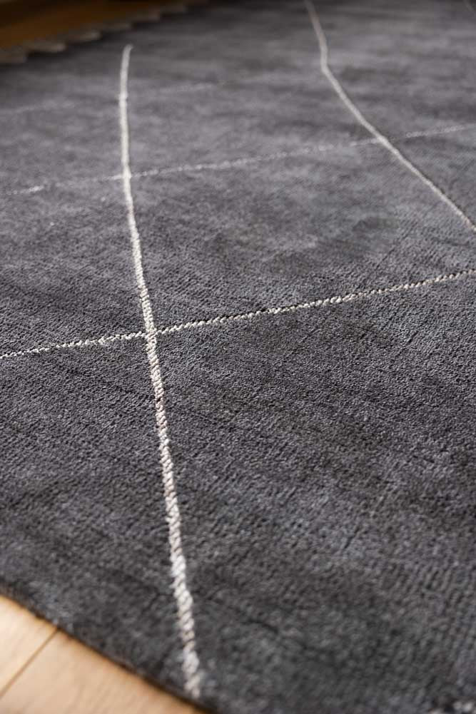 Mason Black Diamond Rug - 3 Sizes Available - Image 2