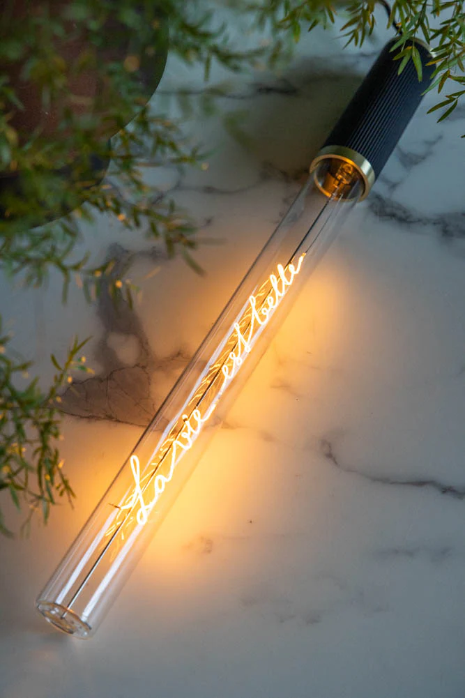 Message In A Tube Light - La Vie Est Belle - Image 4