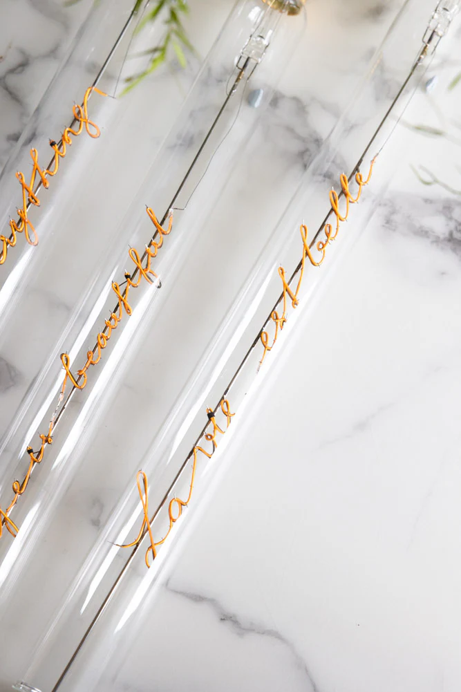 Message In A Tube Light - La Vie Est Belle - Image 8