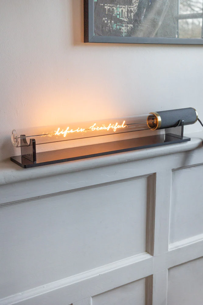 Message In A Tube Light - Life Is Beautiful - Image 4