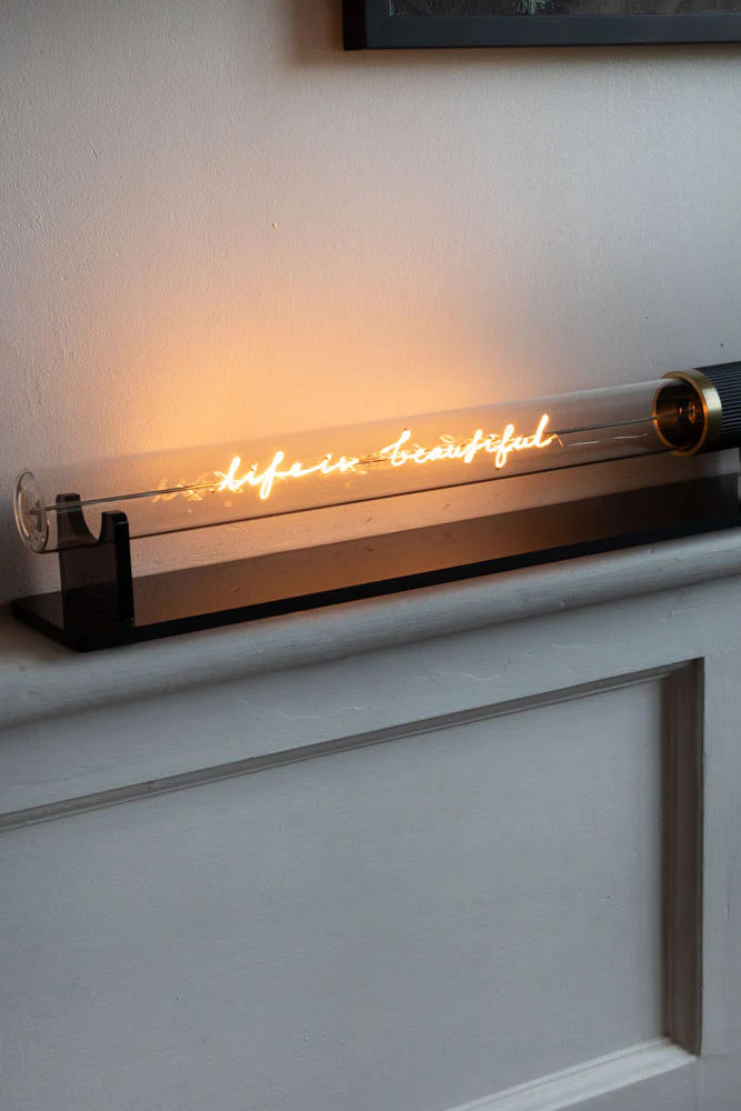 Message In A Tube Light - Life Is Beautiful - Image 7