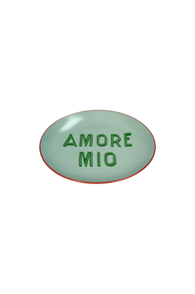 Mint Green Amore Mio Plate - Image 6
