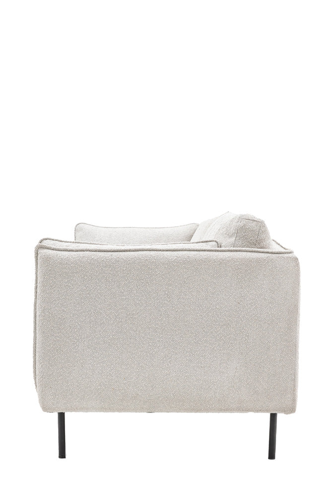 Modern Natural Boucle 3-Seater Sofa - Image 5