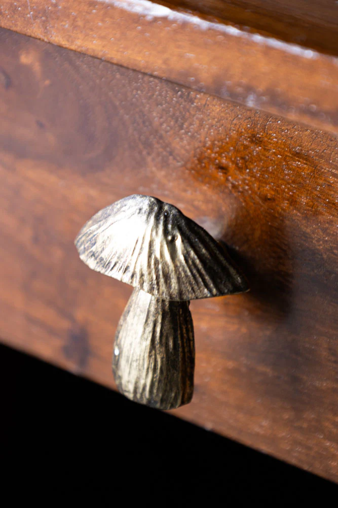 Mushroom Cupboard/Drawer Knob - Gold - Image 6