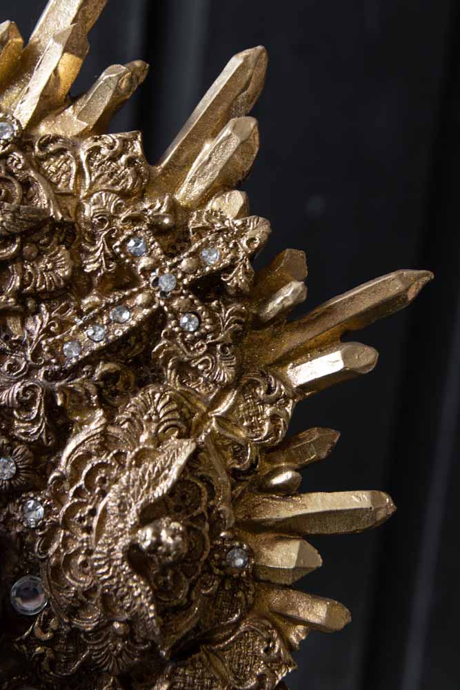 Natural King Skull Ornament - Image 4