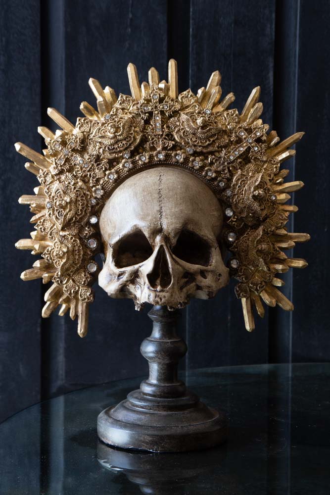 Natural King Skull Ornament - Image 6