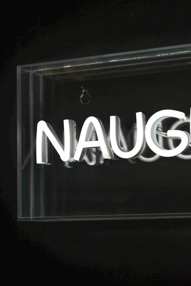 Naughty Corner LED Neon Acrylic Light Box - Image 2