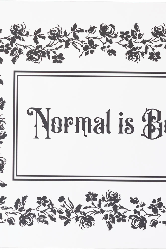 Normal Is Boring A2 Art Print - Available in 4 Options - Image 2