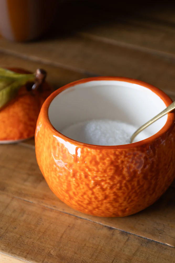 Orange Storage Jar - Image 2