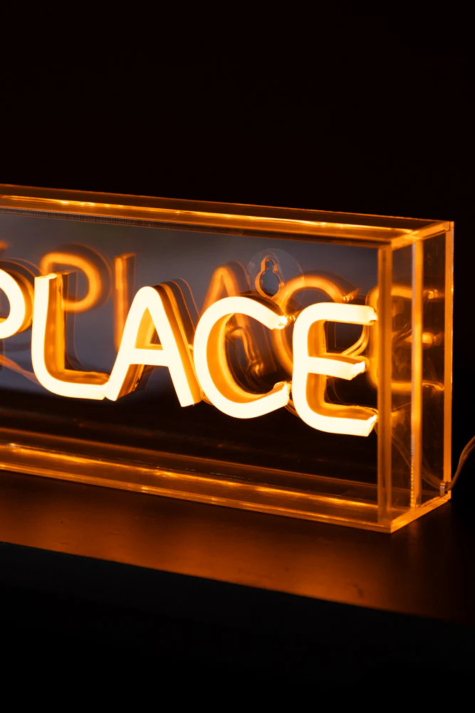 Our Happy Place Neon Light Box - Image 6