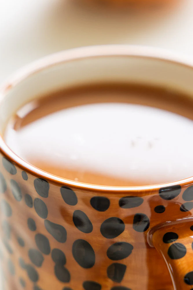 Painted Leopard Print Mug - Image 4