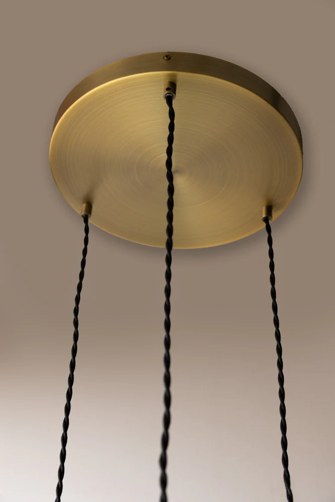 Gold & Green Cluster Desert Island Palm Light - Image 3