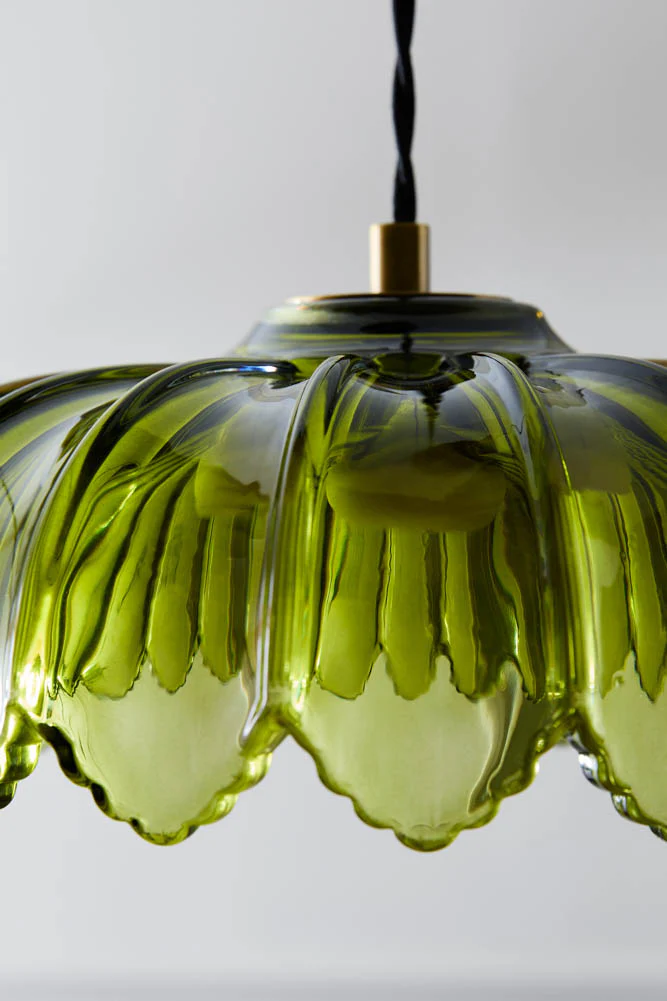 Gold & Green Cluster Desert Island Palm Light - Image 4