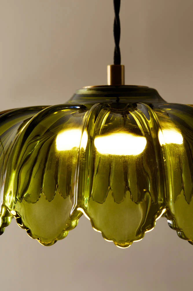 Gold & Green Cluster Desert Island Palm Light - Image 5