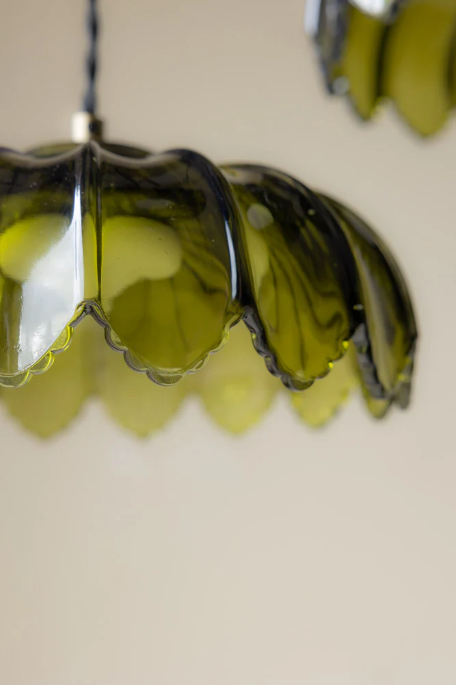 Gold & Green Cluster Desert Island Palm Light - Image 7