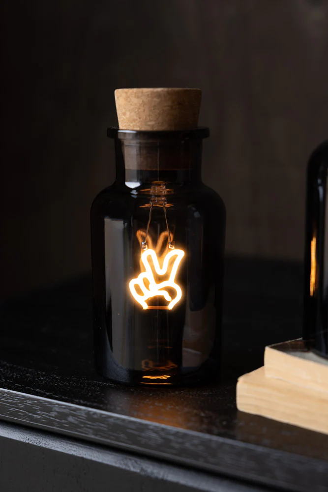Peace Neon Bottle Light - Image 3