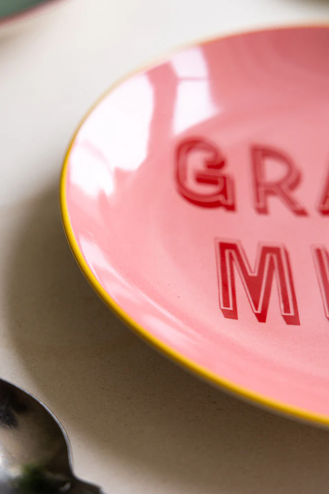 Pink Grazie Mille Plate - Image 5