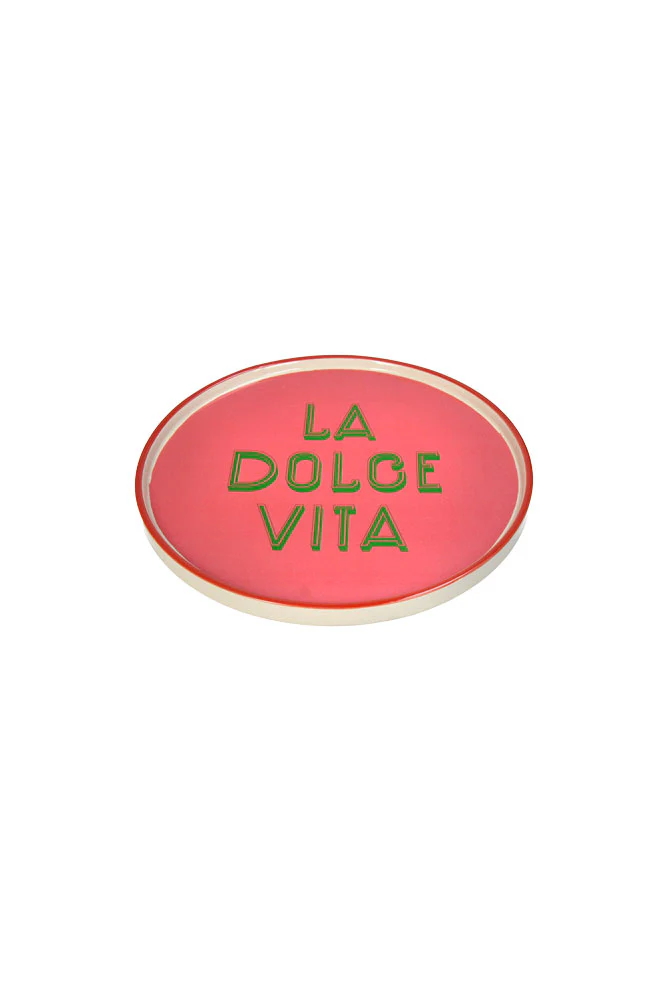 Pink La Dolce Vita Plate - Image 6