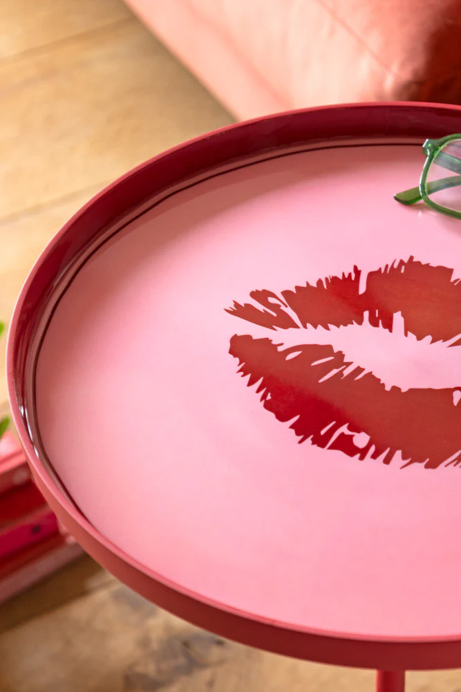 Pink Lips Side Table - Image 2
