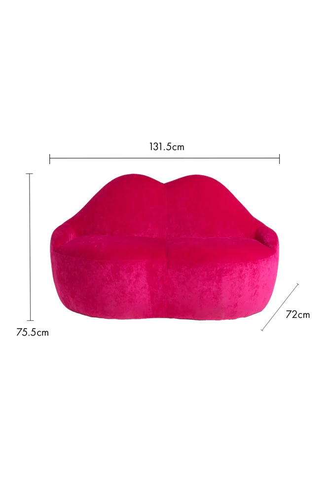 Pink Lips Sofa - Image 6