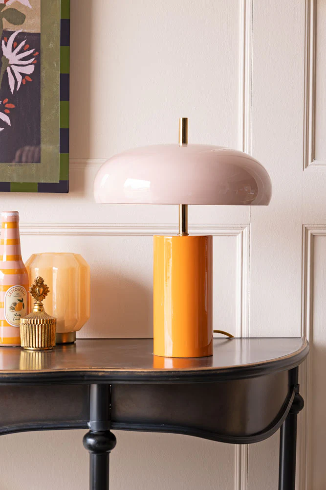 Pink & Orange Statement Table Lamp - Image 2