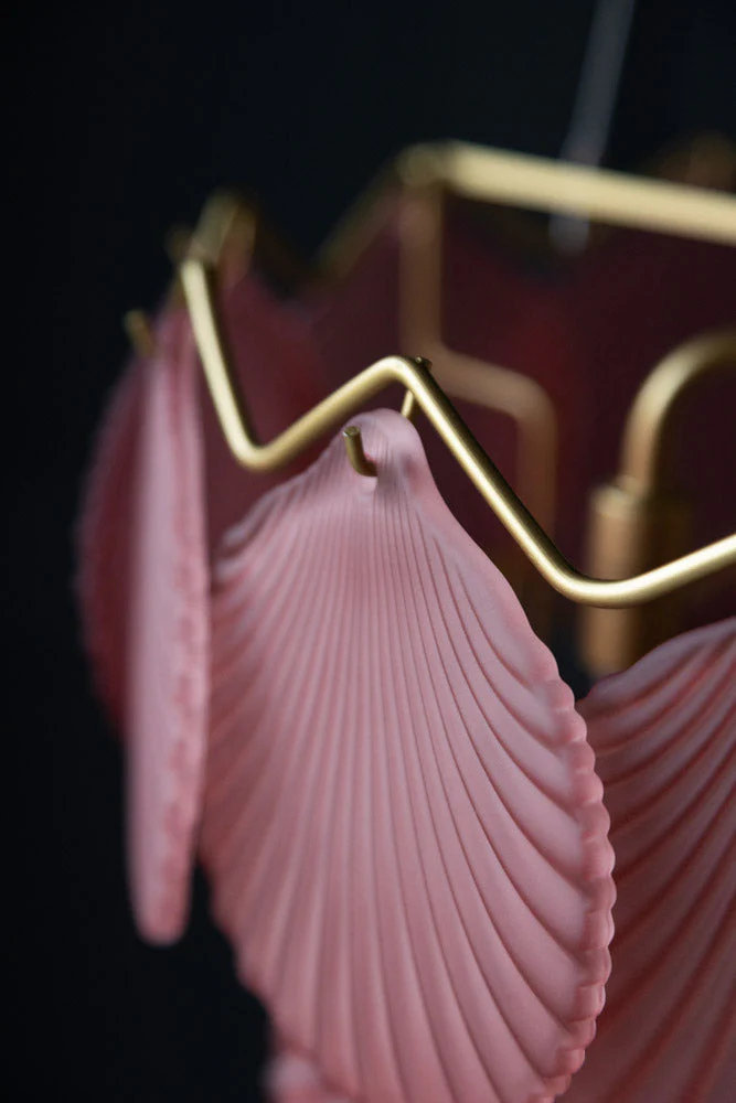 Pink Shell Pendant Light - Image 5