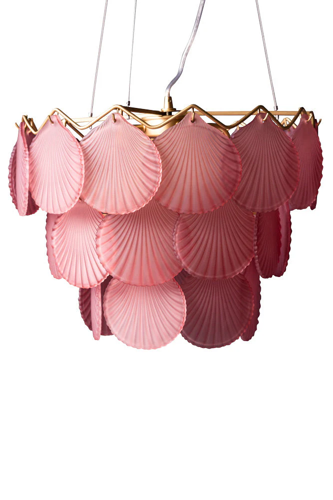 Pink Shell Pendant Light - Image 8
