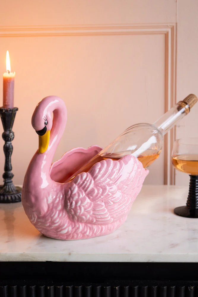 Pink Swan Display Bowl - Image 9