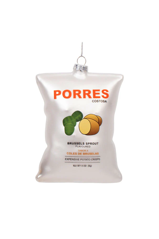 Porres Crisps Glass Christmas Tree Decoration - Image 6