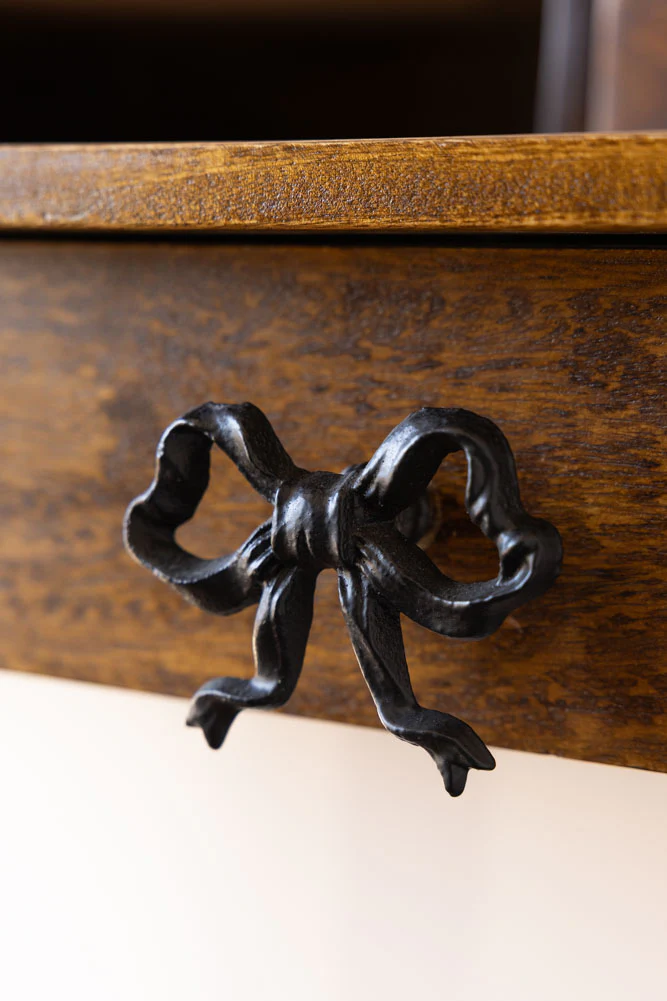 Pretty Black Bow Cupboard/Drawer Knob