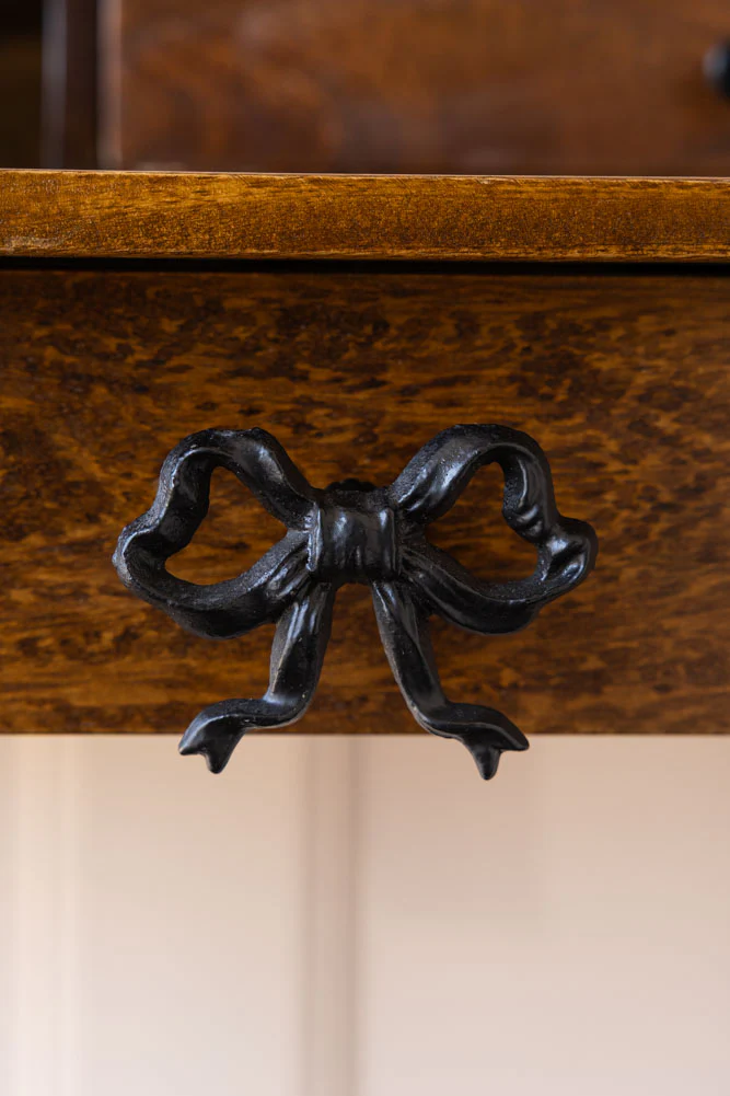 Pretty Black Bow Cupboard/Drawer Knob - Image 4