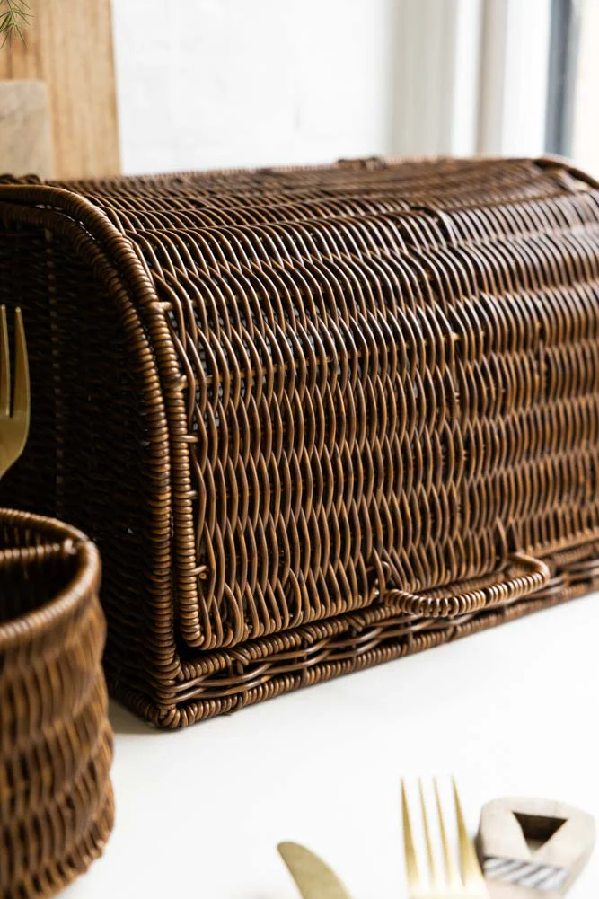Rattan-Style Bread Bin - Image 5