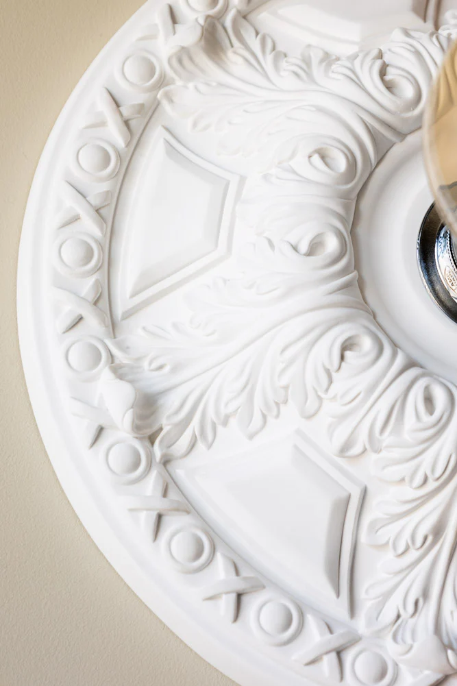 Ready-To-Paint Plaster Ceiling Rose Medium - SAMPLE - Image 3
