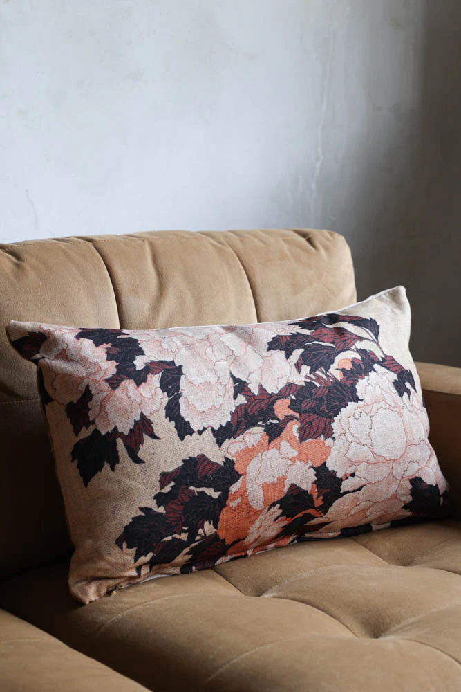 HKLIVING Recycled Tokyo Floral Printed Cushion - Image 7